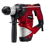 Einhell Bohrhammer TH-RH 900/1 (900 W, 3 J, Bohrleistung in Beton 26 mm, SDS-Plus-Aufnahme, Metall-Tiefenanschlag, Koffer)