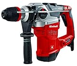 Einhell Bohrhammer TE-RH 38 E (1050 W, 9 J, Bohrleistung Ø 38 mm, SDS-Max-Aufnahme, Metall-Tiefenanschlag, Virbrationsdämpfung mit Andruckanzeige, Koffer)