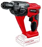 Einhell Akku Bohrhammer TE-HD 18 Li Solo Power X-Change (Lithium Ionen, 18 V, 1,2 J, Bohrleistung in Beton 12 mm, SDS-plus-Aufnahme, LED-Licht, ohne Akku und Ladergerät)